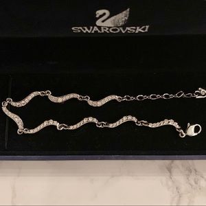 Swarovski Tennis Silver Bracelet with crystal